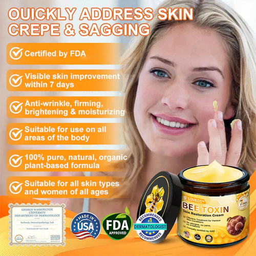 2025 LOVILDS™ Bee Toxin Skin Repair Cream(AAD Recommended👨⚕️)