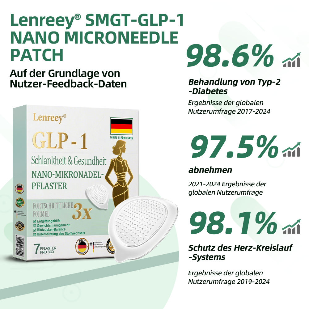 【Last Day – 60% OFF!】💚NIDDK-Tirzepatide Slimming & Wellness Nano-Microneedle Patch(No pain, 24/7 active ingredients release | Drop up to 20 lbs fast | Lowers blood sugar by up to 90%)