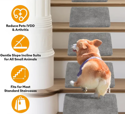 Modular Foam Dog Ramp Stairs for Staircase Stairs with Velcro