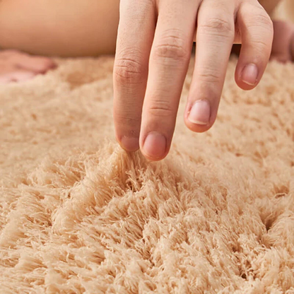 Thick Plush Bedroom Bedside Carpet - Extra Soft and Cozy Rug