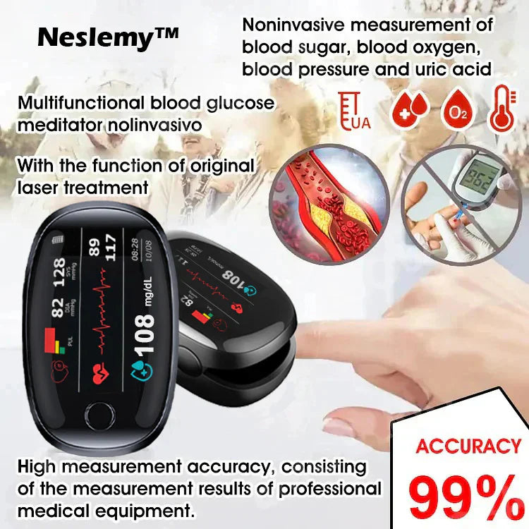 【OFFICIAL STORE】Tidgloza™ Non-Invasive Blood Glucose Meter[99.9% Accuracy]